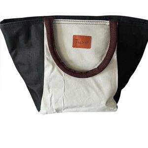 Black and White Lunch Bag